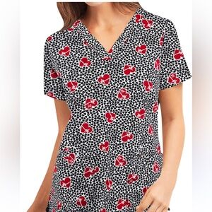 Betsey Johnson scrub top